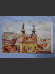 BRÜNN. - Dominikanerkirche mit Spielberg. - náhled