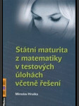 Státní maturita z matematiky v testových úlohách včetně řešení - náhled