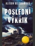 Poslední výkřik belshamová alison - náhled