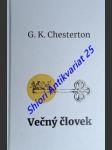 Večný človek - chesterton gilbert keith - náhled