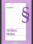 Teória práva - náhled