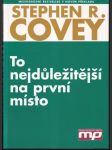 To nejdůležitější na první místo (veľký formát) - náhled