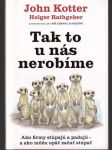 Tak to u nás nerobíme - náhled