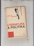 Literatura a politika - náhled