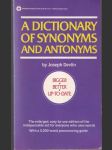 A dictionary of synonyms and antonyms - náhled