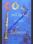 Co by měl každý vědět o židovství - kolektiv autorů - náhled
