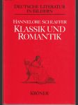 Klassik und Romantik (1770 - 1830) - Epochen der Deutschen Literatur in Bildern - náhled