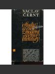 Studie a eseje z moderní světové literatury  (literární věda, mj. Don Quijote a quijotismus; Dostojevský a jeho Běsi; Paul Verlaine; Apollinaire, básník - signál; Okénko do světa Franze Kafky [Franz Kafka]) - náhled