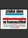 Zrádná slova ve francouzštině - náhled