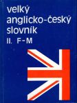 Velký anglicko-český slovník II. F-M - náhled