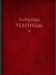 Slovenská vlastiveda iii. - náhled