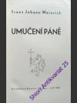 Umučení páně - weinrich franz johann - náhled