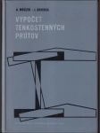 Výpočet tenkostenných prútov (veľký formát) - náhled