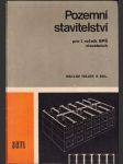 Pozemní stavitelství pro 1. ročník SPŠ - náhled