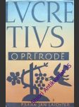 O přírodě - carus titus lucretius - náhled
