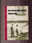 Kriminalistický sborník ročník XII/17 - náhled
