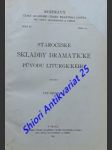 Staročeské skladby dramatické původu liturgického - máchal jan - náhled