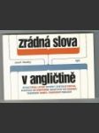 Zrádná slova v angličtině - náhled
