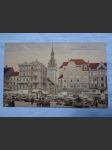 Brünn. Krautmarkt und Rathausgasse. - náhled