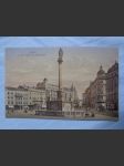 Brünn. Größer Platz mit Mariensäule. - náhled