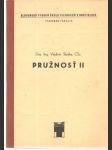 Pružnosť II. - náhled