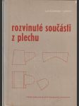 Rozvinuté součásti z plechu - náhled