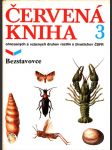 Červená kniha 3 - bezstavovce - náhled
