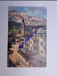 TIROL - DOLOMITEN - Strassenpartie in Cortina d´Ampezzo und Hotel Concordia - náhled