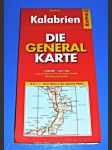 Kalabrie - Itálie - Die General Karte - náhled