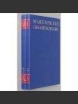 Karl Marx, Friedrich Engels: Gesamtausgabe (MEGA), sv. II/2, Text + Apparat [sebrané spisy; kritické vydání; Grundrisse; Ke kritice politické ekonomie] - náhled