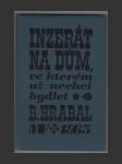Inzerát na dům, ve kterém už nechci bydlet - náhled