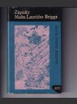 Zápisky Malta Lauridse Brigga - náhled