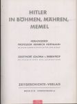 Hitler in Bohmen, Mahren, Memel - náhled