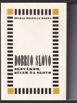 Dobruo slovo - náhled