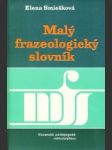 Malý frazeologický slovník - náhled