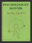 Psychologický slovník - náhled
