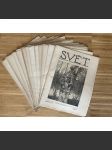 Svět, ročník XVII. čísla 1, 2, 9, 11, 12, 14-22 a 24-26/1917. Obrazový lidový čtrnáctidenník (Časopis, noviny) - náhled