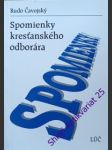Spomienky kresťanského odborára - čavojský rudo - náhled