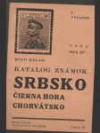 Katalog známok Srbsko Čierna Hora Chorvátsko - náhled