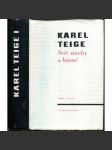 Svět stavby a básně [Studie z 20. let - Karel Teige - Výbor z díla, I. díl] - náhled