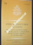 Xviii. světový den mládeže - poselství svatého otce ke dni mládeže v diecézích na květnou neděli 13. dubna 2003 - jan pavel ii. - náhled