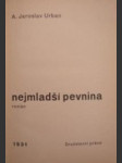 Nejmladší pevnina - urban a.jaroslav - náhled