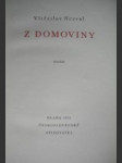 Z domoviny - NEZVAL Vítězslav - náhled