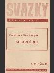 O umění - náhled