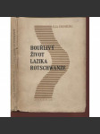 Bouřlivý život Lazika Rotschwanze (podpis Ilja Erenburg) - náhled