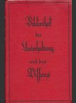 Bibliothek der unterhaltung und des wissens - náhled